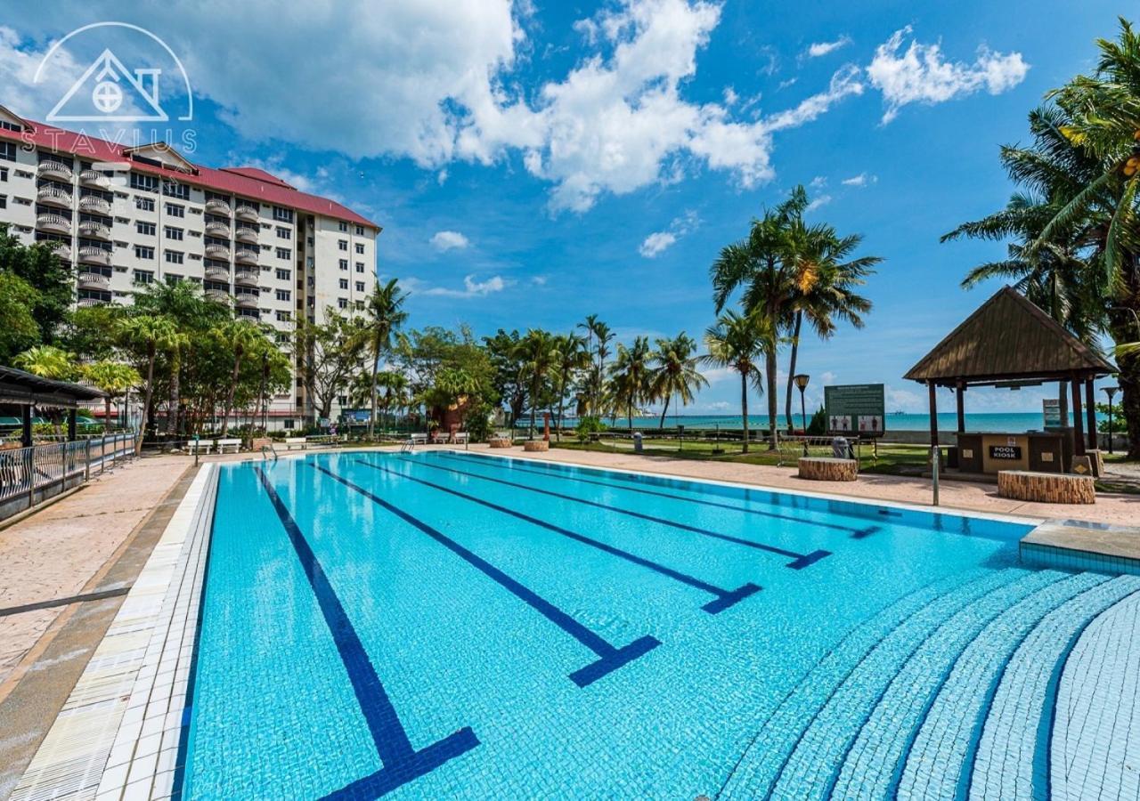 Port Dickson 10Pax 3Br Glory Beach Resort Seaview Porto Dickson Exterior foto