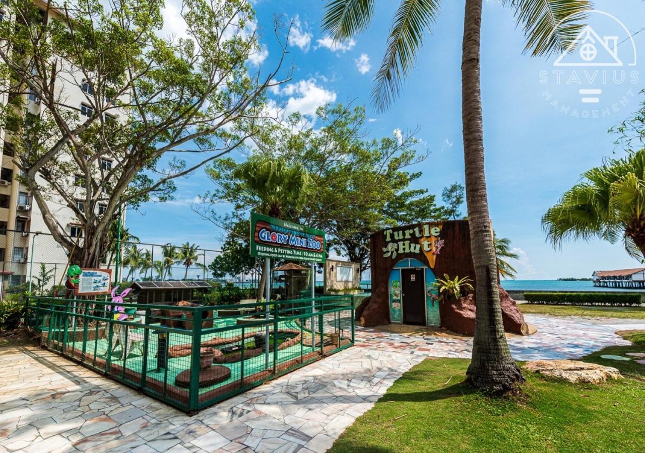 Port Dickson 10Pax 3Br Glory Beach Resort Seaview Porto Dickson Exterior foto